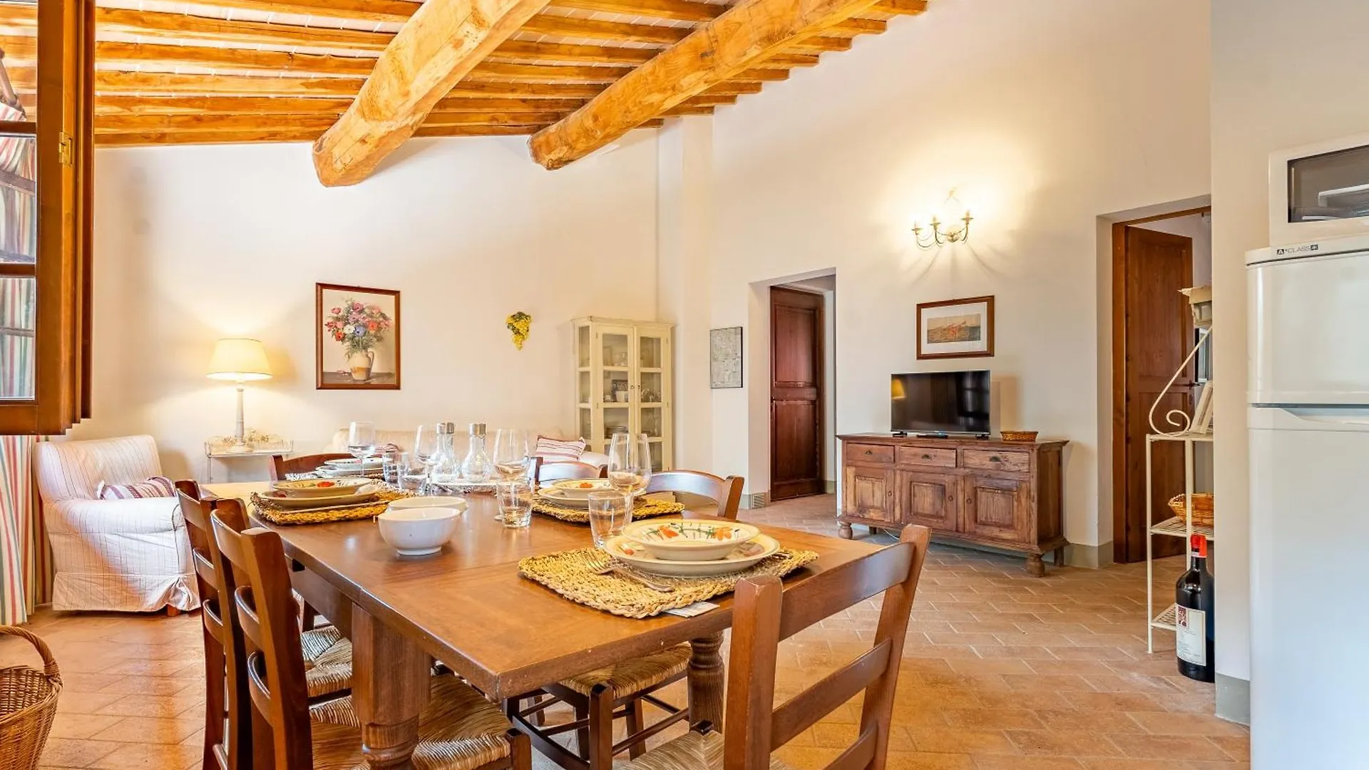 Апартаменты Casa Con Piscina E Palestra Vicino A San Gimignano Кастель-Сан- Джиминьяно